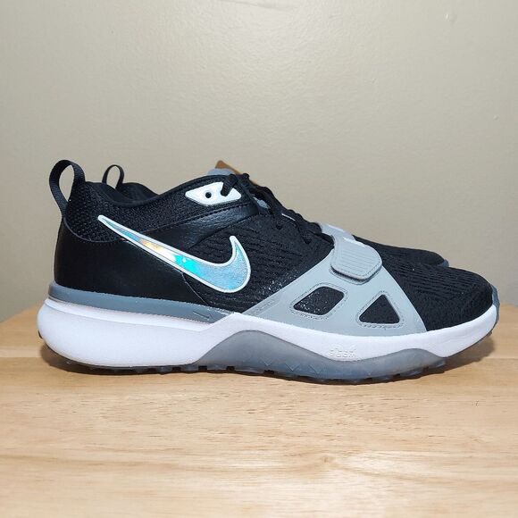 Nike Other - Nike Air Zoom Diamond Elite Turf Baseball Shoes Black Grey DZ0503-001 Men's 10